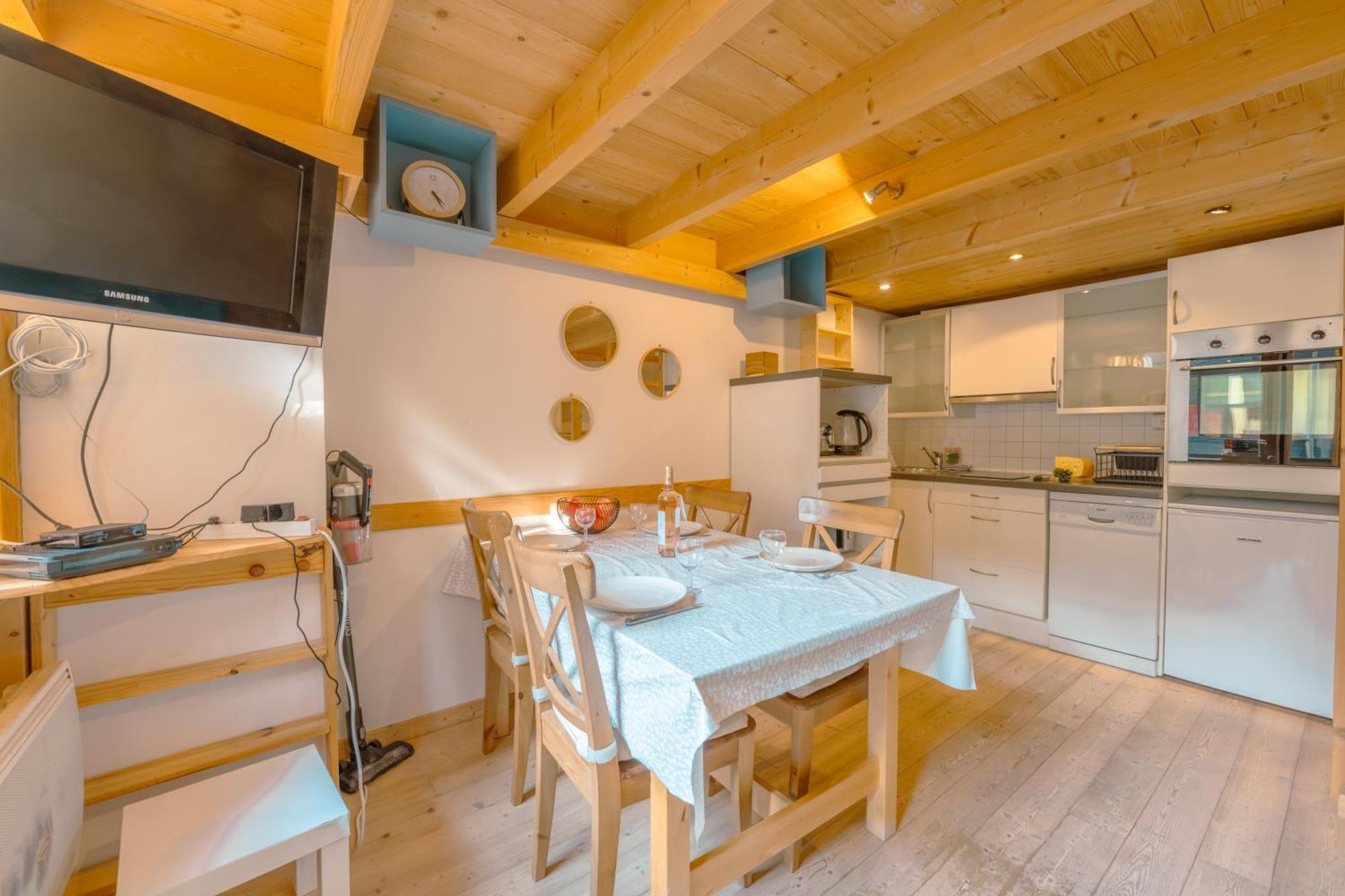 Residence Grand Roc - Campanules 322 - Happy Rentals シャモニー エクステリア 写真