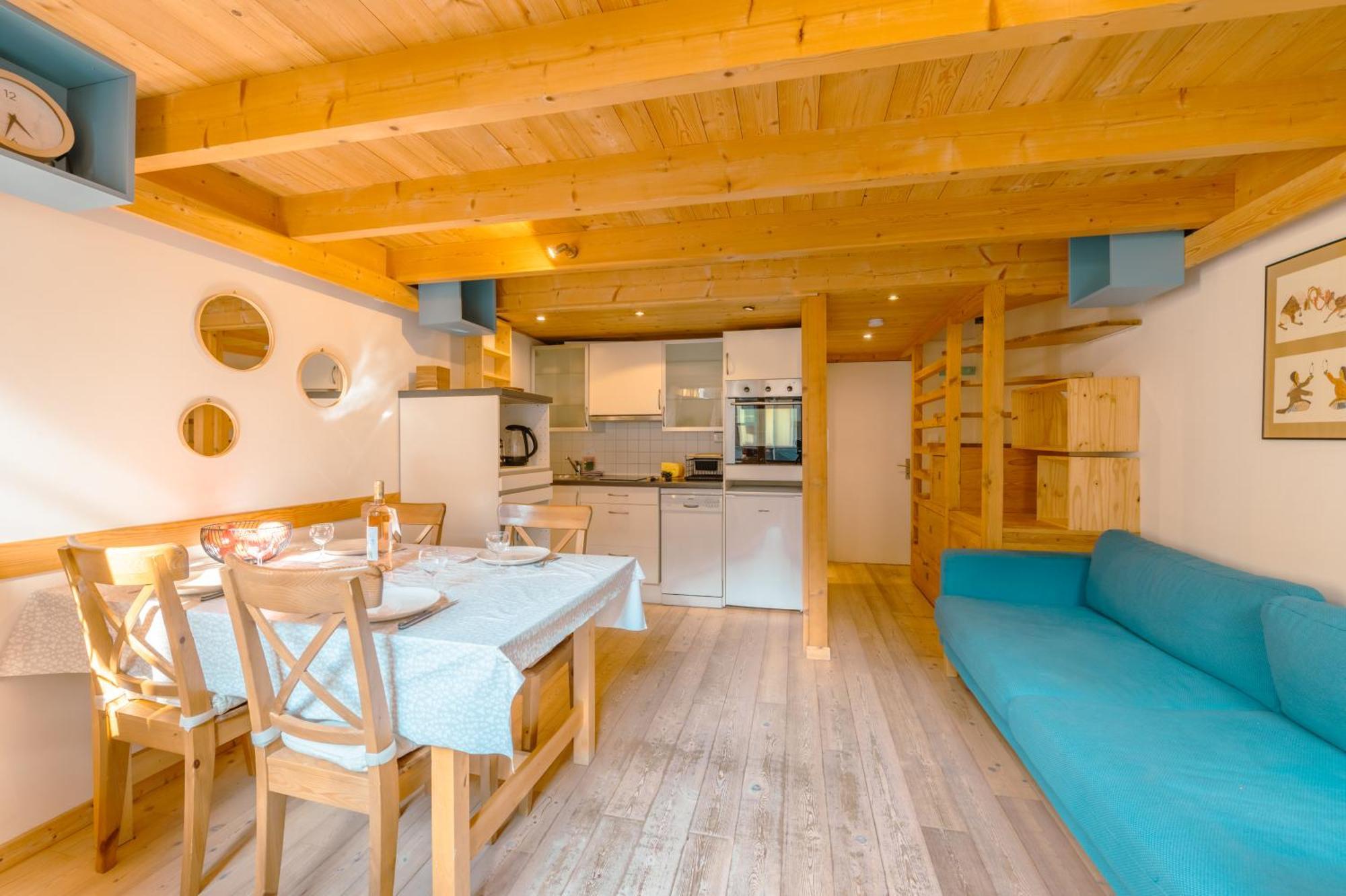 Residence Grand Roc - Campanules 322 - Happy Rentals シャモニー エクステリア 写真