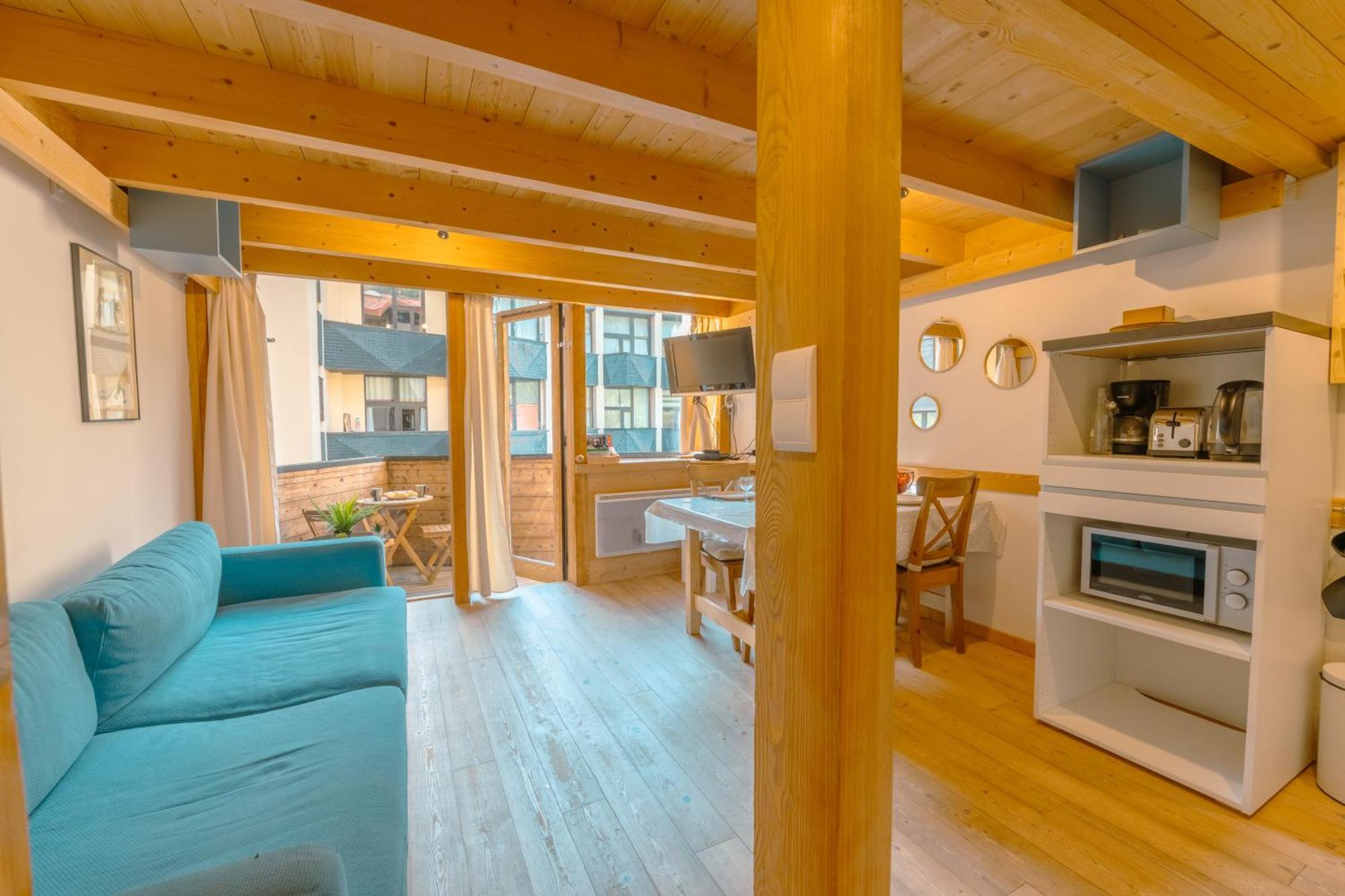 Residence Grand Roc - Campanules 322 - Happy Rentals シャモニー エクステリア 写真