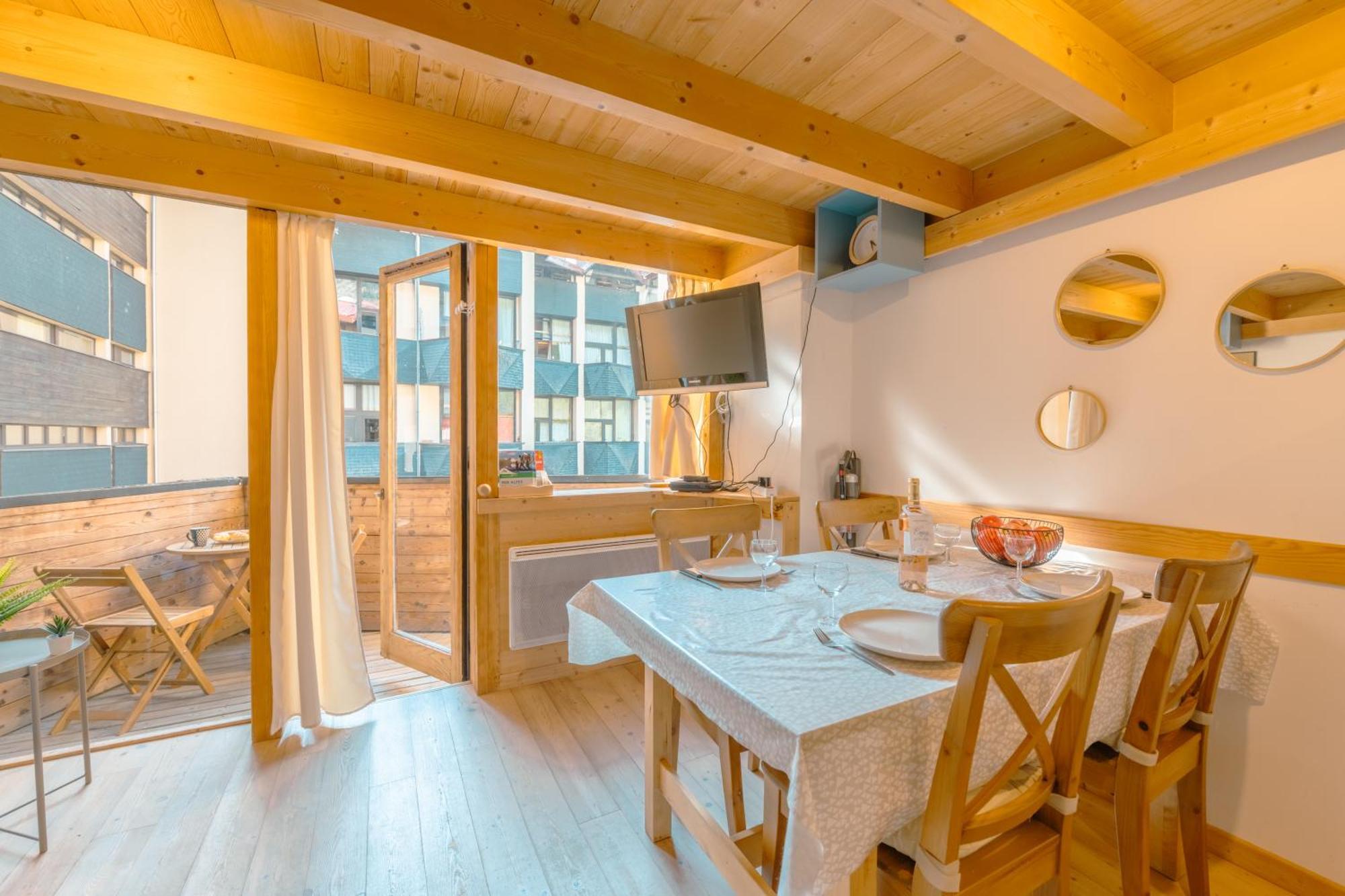 Residence Grand Roc - Campanules 322 - Happy Rentals シャモニー エクステリア 写真